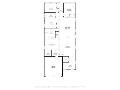 Floorplan - 14574 Half Circle St, Splendora, TX 77372 photo 1 of 1