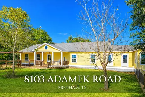 8103 Adamek Rd, Brenham, TX 77833