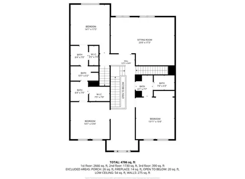 Floorplan - 16114 Lafone Dr, Spring, TX 77379 photo 2 of 4
