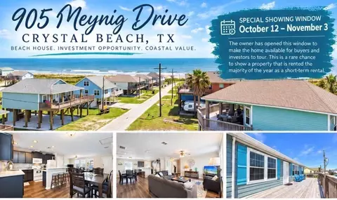 905 Meynig Dr, Crystal Beach, TX 77650
