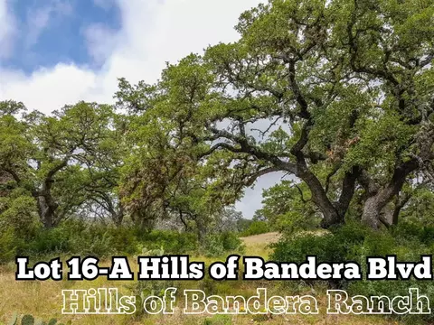 lot16 A Bandera Blvd, Bandera, TX 78003