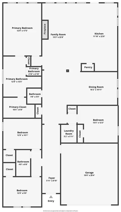 Floorplan - 405 Elevation Ave, Montgomery, TX 77316 photo 1 of 1