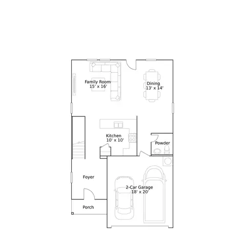 Floorplan - 3028 Sunset Glory Dr, Katy, TX 77493 photo 1 of 2