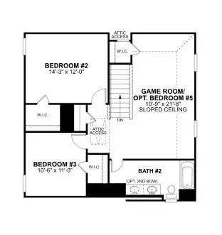 Floorplan - 609 Falling Cave Dr, Willis, TX 77378 photo 2 of 2