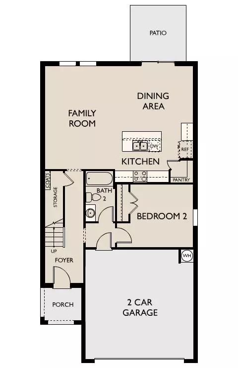 Floorplan - 18629 Shauna Danielle Dr, New Caney, TX 77357 photo 1 of 2