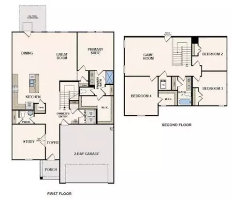 Floorplan - 9712 Caney Bend Rd, Conroe, TX 77303 photo 1 of 2