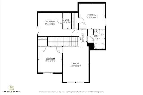 Floorplan - 22803 Berthoud Trl, Spring, TX 77373 photo 3 of 6
