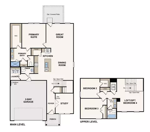 Floorplan - 8530 Light Rail Dr, Fulshear, TX 77441 photo 1 of 1