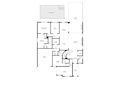 Floorplan - 4712 Lorelai Ln, Spring, TX 77386 photo 1 of 2
