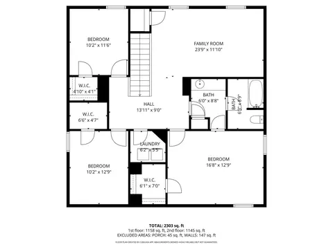 Floorplan - 22523 Spring Crossing Dr, Spring, TX 77373 photo 1 of 3