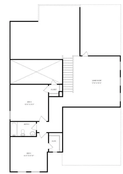 Floorplan - 4533 Blue Mountain Laurel St, Pinehurst, TX 77362 photo 2 of 4