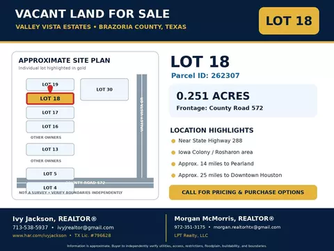 lot18 County Rd 572, Rosharon, TX 77583