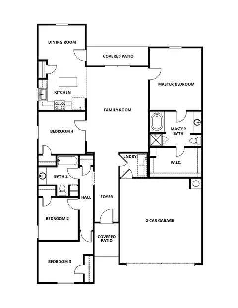 Floorplan - 356 Fastboy Ln, Waller, TX 77484 photo 1 of 1