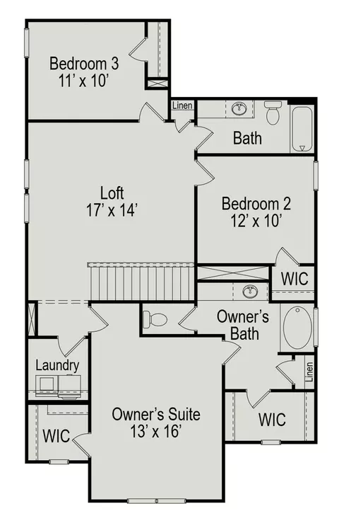 Floorplan - 654 Cherry Tree Dr, La Marque, TX 77568 photo 2 of 2