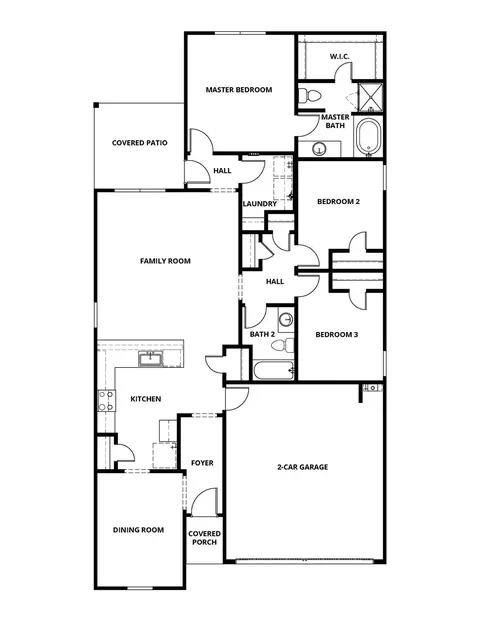 Floorplan - 1119 Campside Dr, Beasley, TX 77417 photo 1 of 1