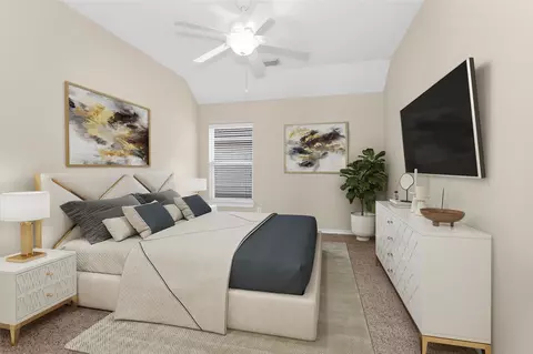 Bedroom - 3307 Legends Mist Dr, Spring, TX 77386 photo 10 of 13