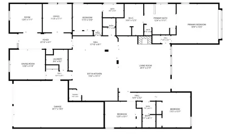 Floorplan - 2902 Red Maple Dr, Katy, TX 77494 photo 1 of 1