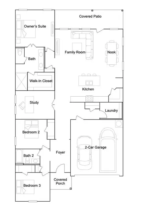 Floorplan - 2713 Chippewa Rd, Bryan, TX 77807 photo 1 of 1