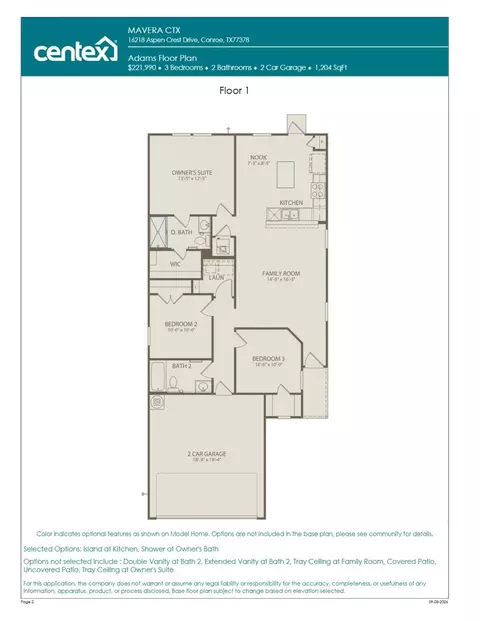 Floorplan - 15853 Blass Valley Dr, Conroe, TX 77302 photo 1 of 1