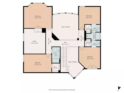 Floorplan - 4043 Steep Woods Dr, Spring, TX 77386 photo 2 of 2