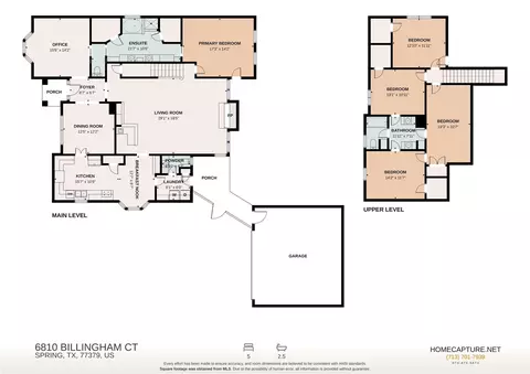 Floorplan - 6806 Billingham Ct, Spring, TX 77379 photo 1 of 1