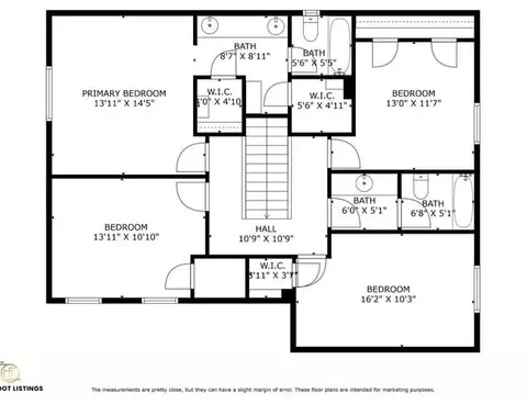 Floorplan - 17711 Fireside Dr, Spring, TX 77379 photo 2 of 3