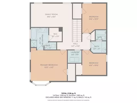Floorplan - 22422 Lamaster Ln, Spring, TX 77373 photo 2 of 3