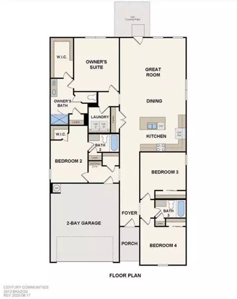 Floorplan - 9740 Caney Bend Rd, Conroe, TX 77303 photo 1 of 2