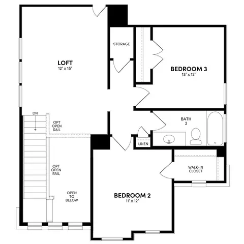 Floorplan - 2723 Pathway Crest Ln, Webster, TX 77598 photo 2 of 2