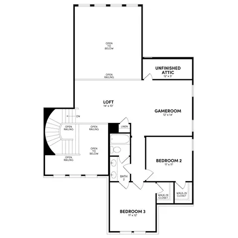 Floorplan - 2706 Tranquil Sun Ln, Webster, TX 77598 photo 2 of 2