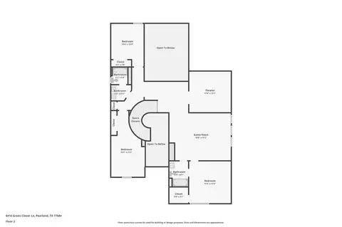 Floorplan - 2118 Rawls Ranch Dr, Conroe, TX 77301 photo 2 of 2