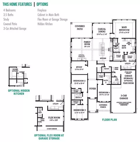 Floorplan - 12223 Warbler Dr, Mont Belvieu, TX 77523 photo 1 of 1