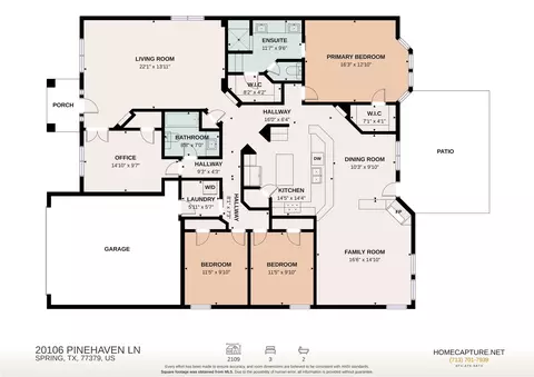 Floorplan - 20102 Pinehaven Ln, Spring, TX 77379 photo 1 of 1