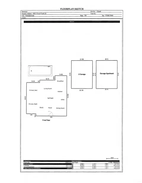 1802 Cloud Croft Dr, Friendswood, TX 77546