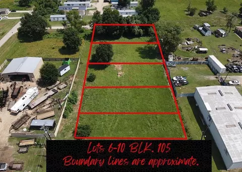 lot S 6-10 Block 105, Hempstead, TX 77445