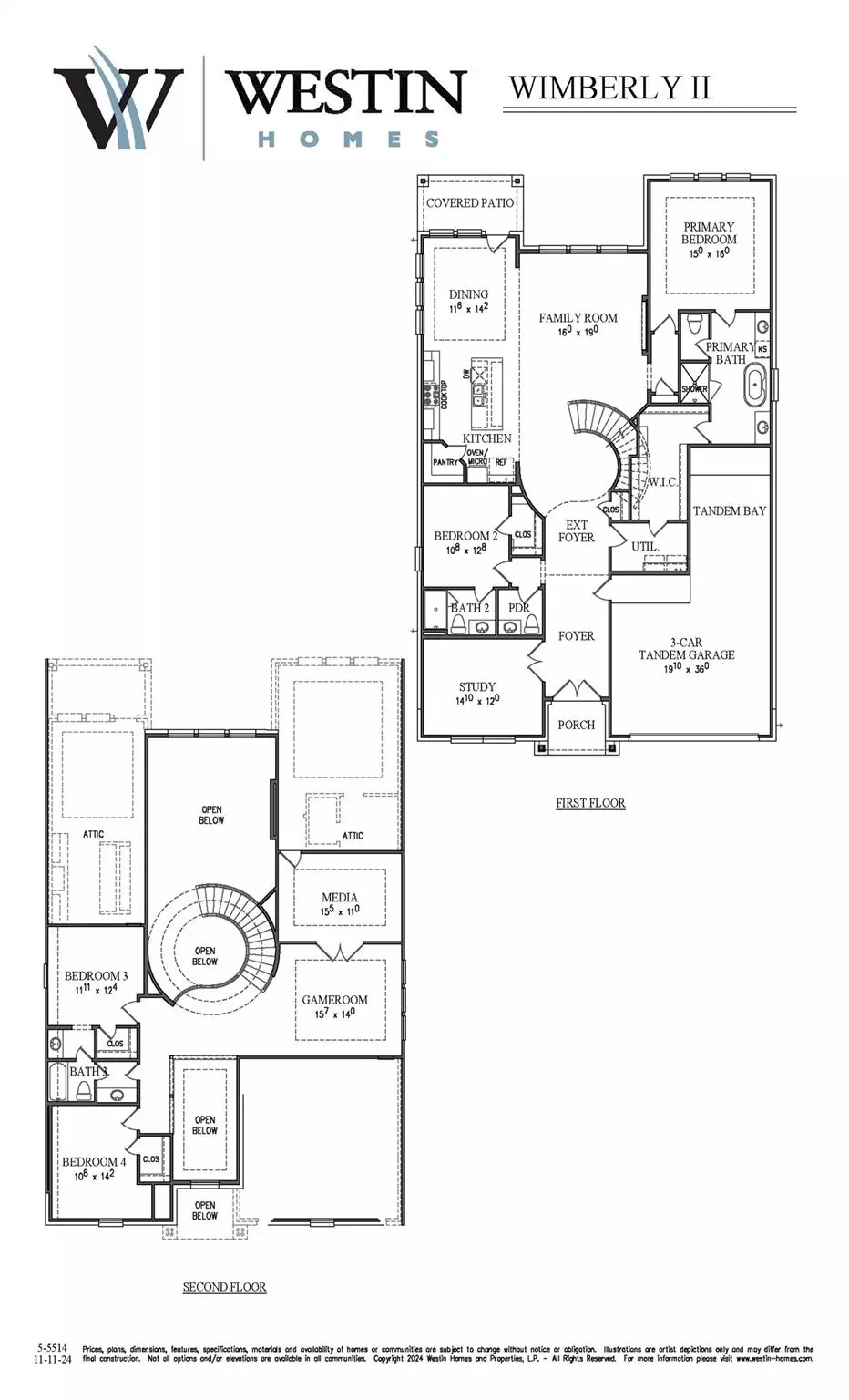 Floorplan - 18807 Ivory Laurel Ct, Hockley, TX 77447 photo 1 of 1