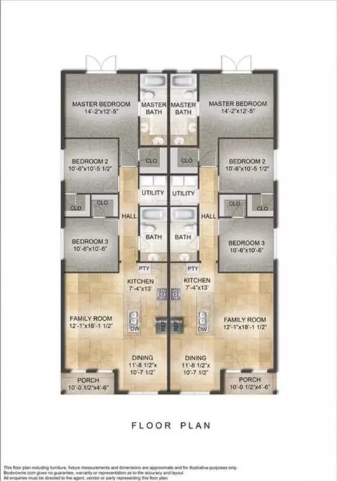 Floorplan - 413 S 12th St, Conroe, TX 77301 photo 1 of 1