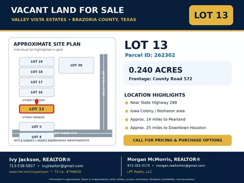 lot13 County Rd 572, Rosharon, TX 77583