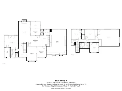 Floorplan - 7910 Oak Moss Dr, Spring, TX 77379 photo 3 of 3