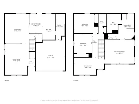 Floorplan - 723 Slate Valley Ln, Spring, TX 77373 photo 1 of 1