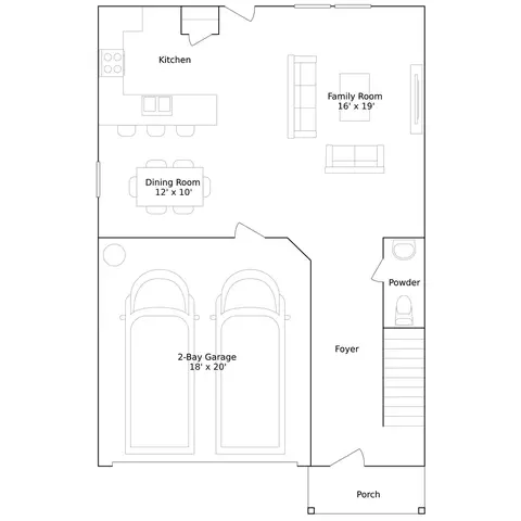 Floorplan - 19022 Style Dr, Conroe, TX 77306 photo 1 of 2