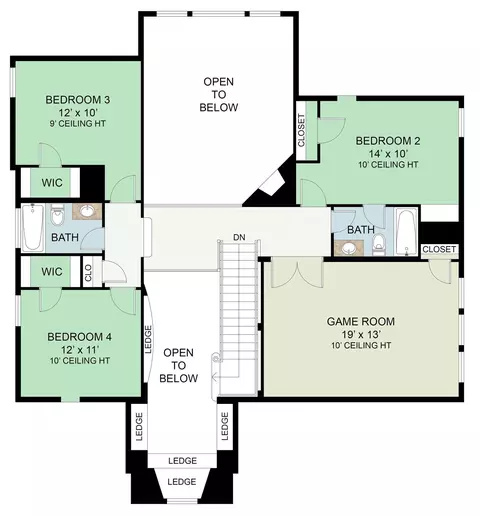 Floorplan - 31407 Falling Cedar Ct, Spring, TX 77386 photo 4 of 4