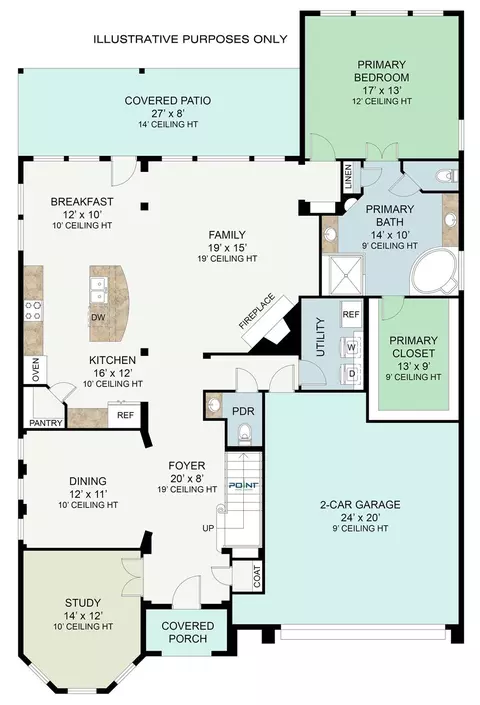 Floorplan - 31407 Falling Cedar Ct, Spring, TX 77386 photo 1 of 4