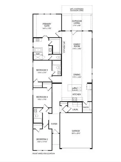 Floorplan - 1056 Alpine View Ln, Katy, TX 77493 photo 1 of 1