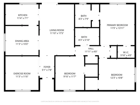 Floorplan - 4606 Fitzwater Dr, Spring, TX 77373 photo 1 of 1