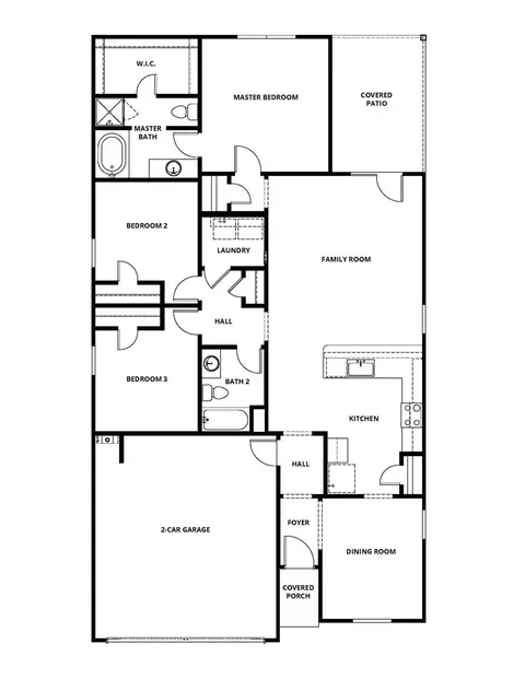 Floorplan - 1126 Campside Dr, Beasley, TX 77417 photo 1 of 1