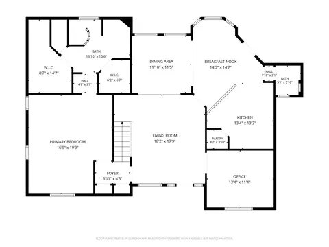 Floorplan - 17107 Rustington Dr, Spring, TX 77379 photo 1 of 2