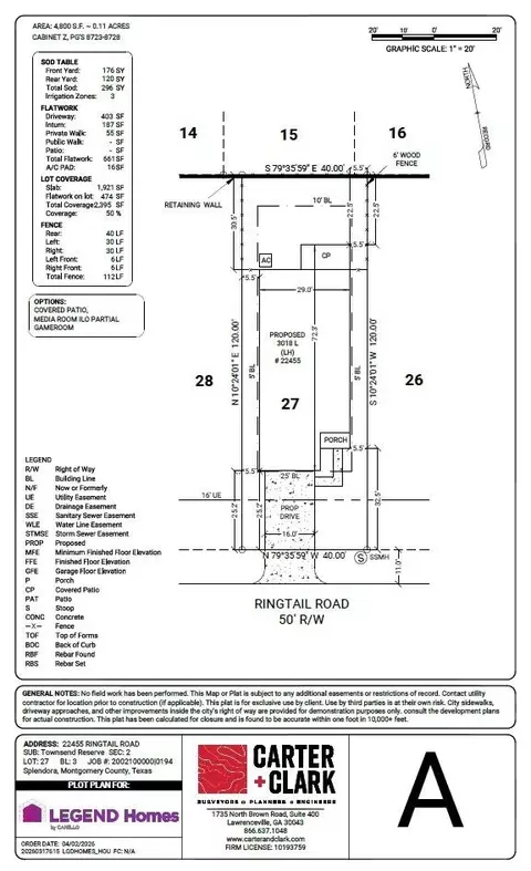 Floorplan - 22455 Ringtail Rd, Splendora, TX 77372 photo 3 of 3