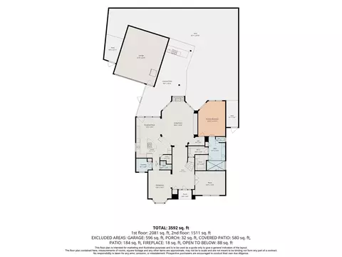 Floorplan - 4707 Stackstone Ln, Katy, TX 77450 photo 2 of 3