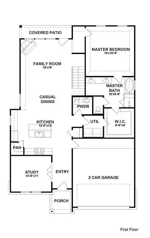 Floorplan - 2332 Hagerman Rd, Conroe, TX 77384 photo 1 of 2